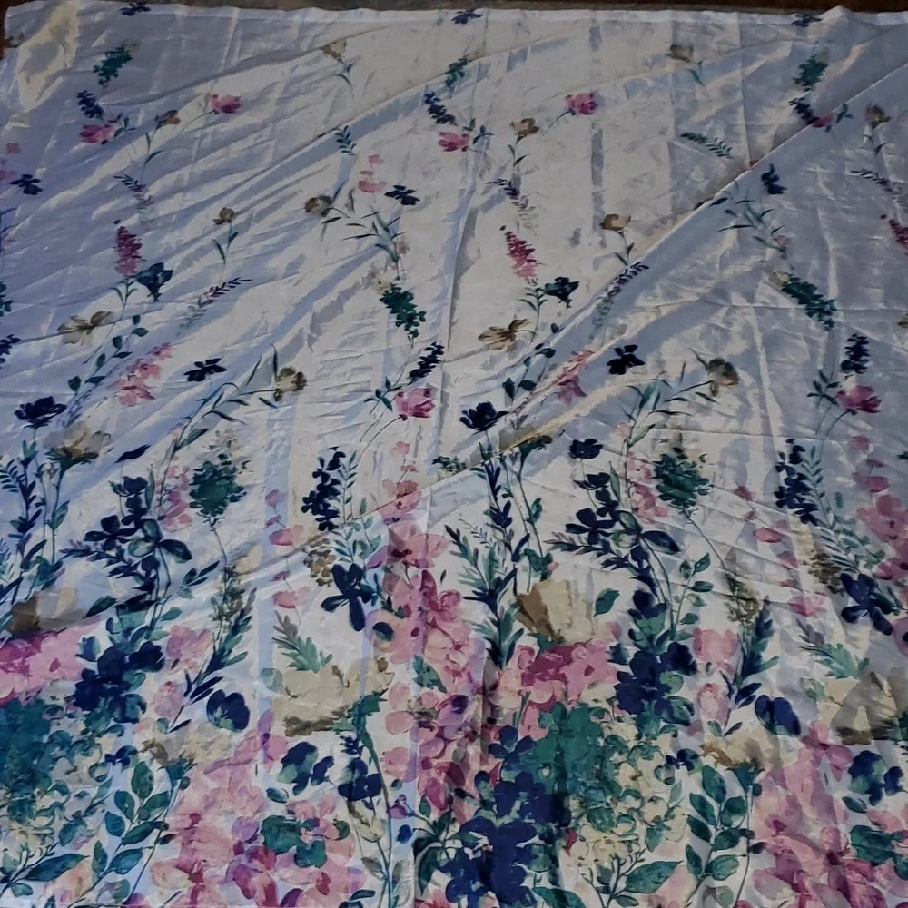 Better Homes & Gardens Floral Shower Curtain 70 X 70